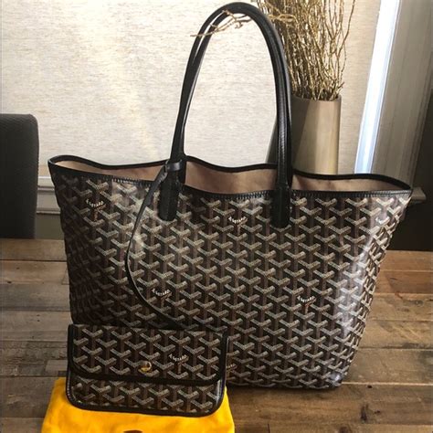 goyard black tote replica|authentic goyard st louis tote.